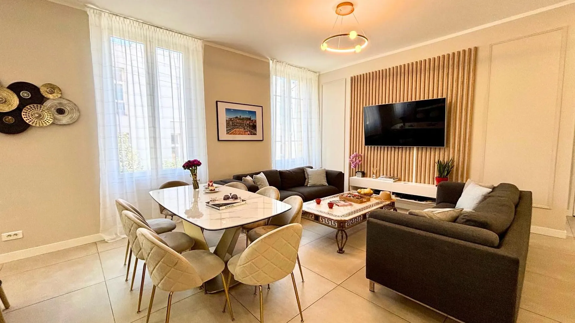 Beautiful 4 Beds & 4 Baths, 10Min From Palais, 4 Stars Residence Cannes Apartment